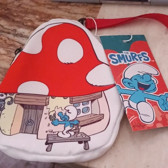 The Smurfs Cartoon Print Coin Purse - Picture 9 of 9